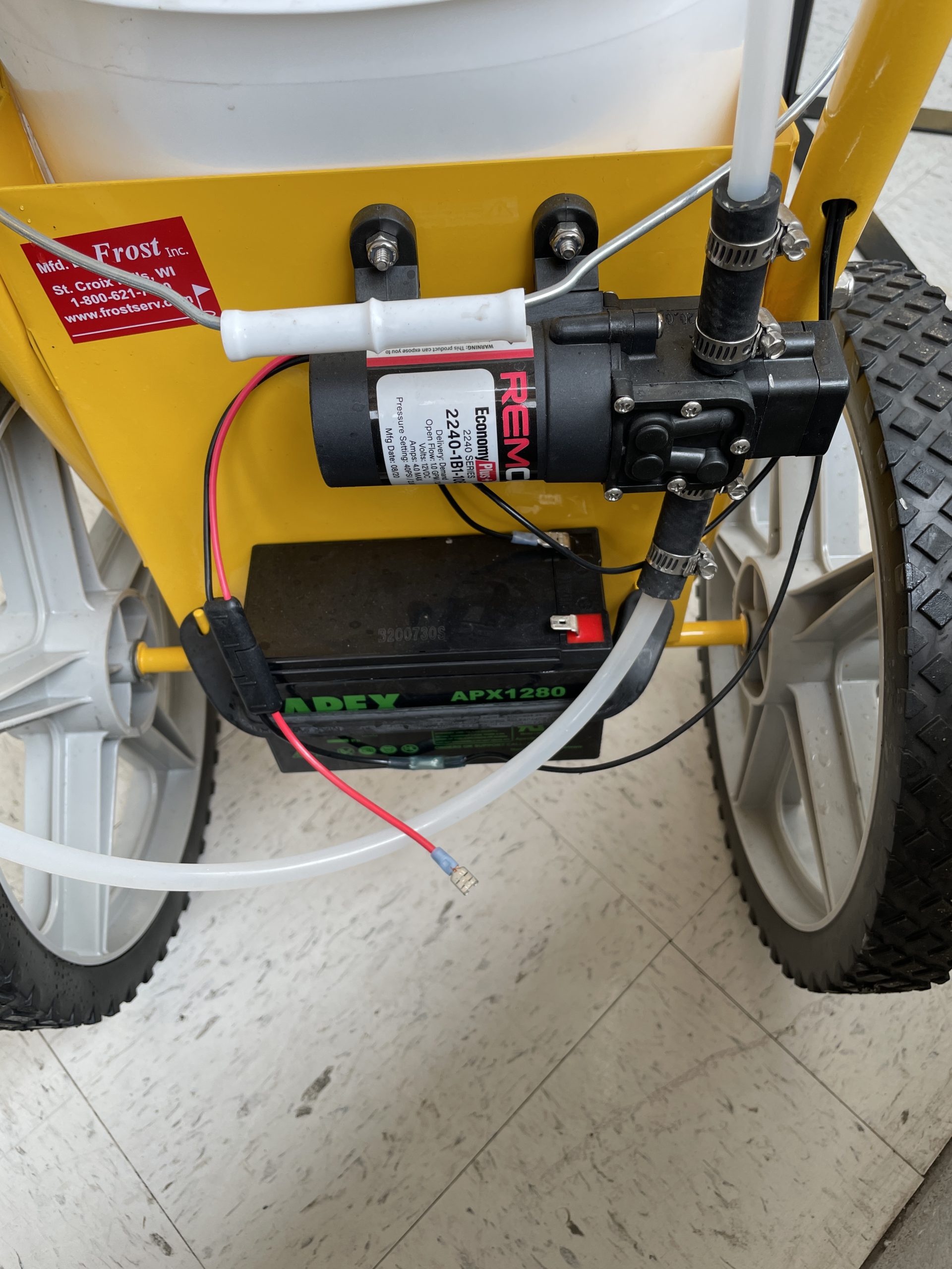 12V Diaphragm Pump- 1gpm Demand