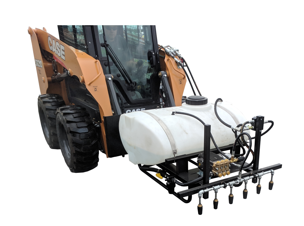 Skidsteer Pressure Washer Attachment